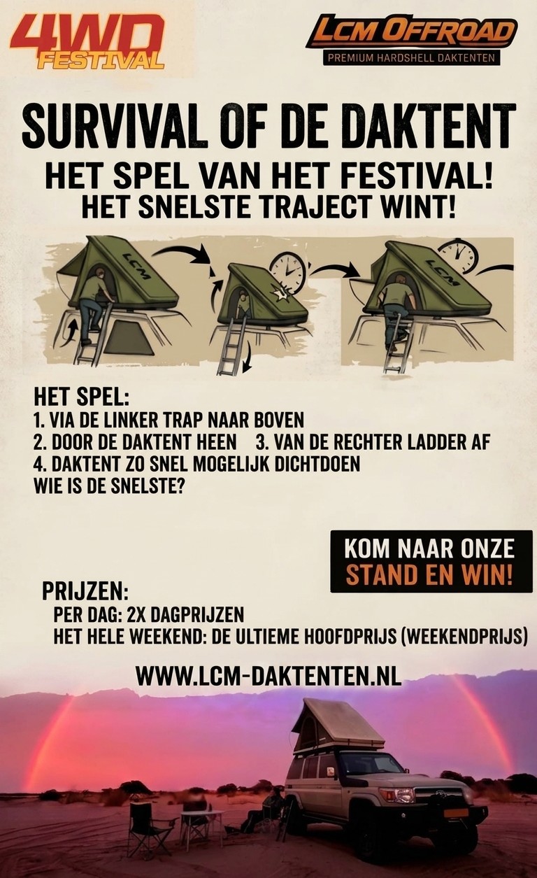 FLYER LCM SURVIVAL OF DE DAKTENT